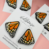Butterflys - Monarch Studs